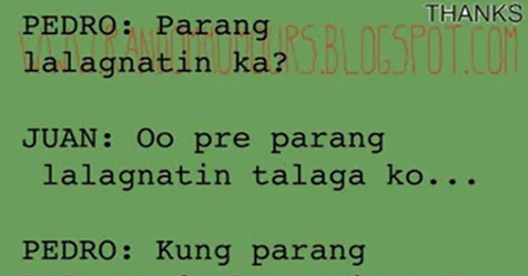 Parang lalagnatin si Pare