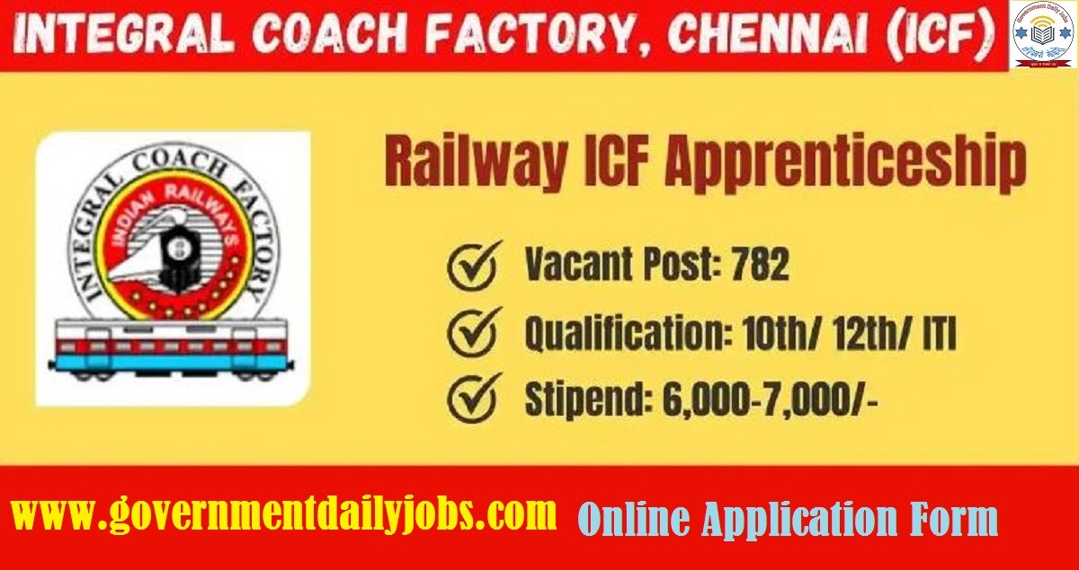 ICF RECRUITMENT 2023 NOTIFICATION FOR 782 POSTS