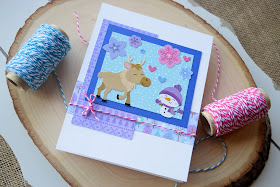 Card using Doodlebug Winter Wonderland by Jess Crafts