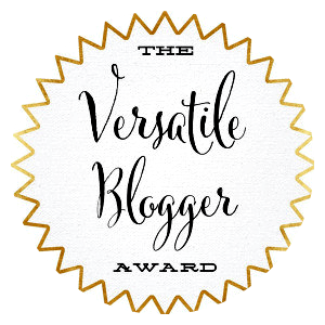 versatile blogger award