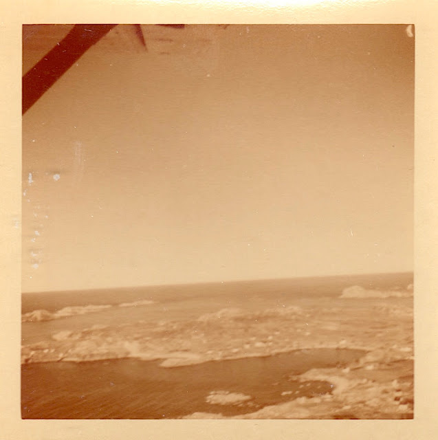 aerial view photographed by Arnold Nevis circa August 1950