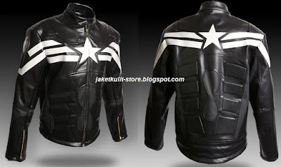 Gambar Model Jaket Kulit Captain America