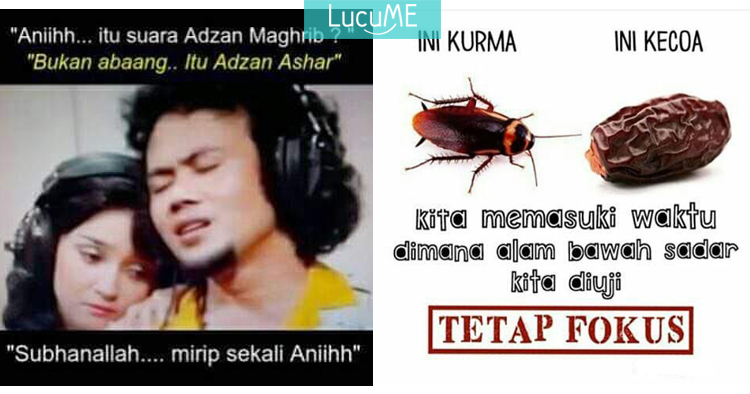 20 Meme Lucu Puasa Ini Sanggup Nahan Lapar dan Haus Lucu ME