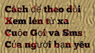 Ứng dụng theo dõi cuộc gọi và tin nhắn điện thoại