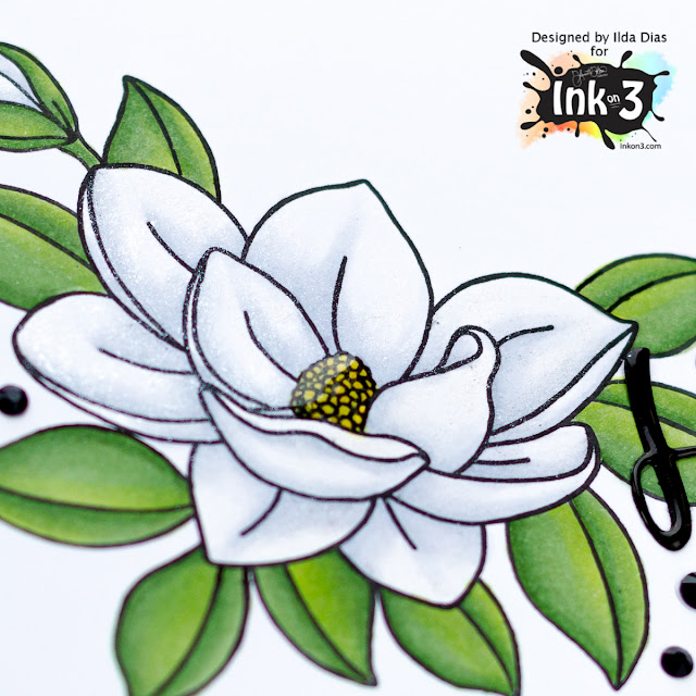 Big Bold Magnolias Blog Hop | Ink on 3 New Release by ilovedoingallthingscrafty.com