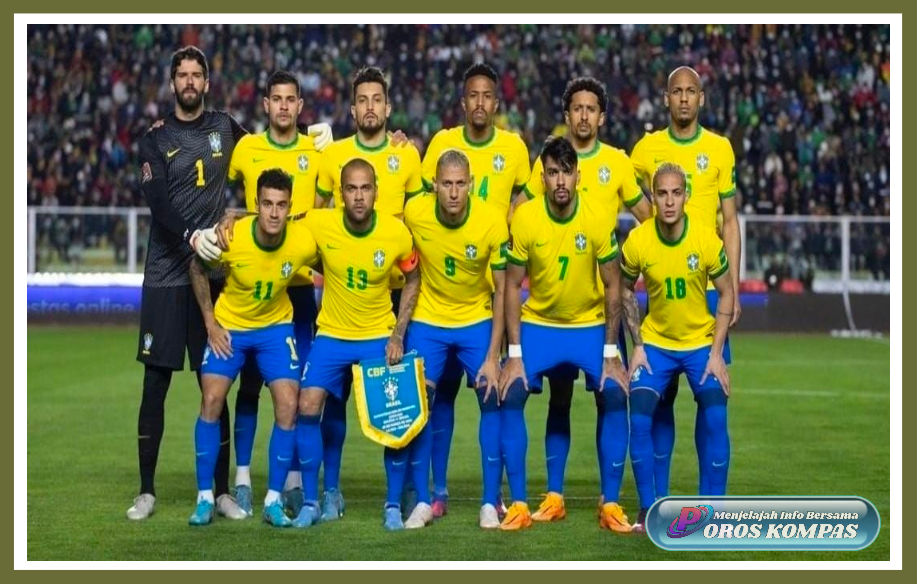 Profil Timnas Brasil di Piala Dunia 2022