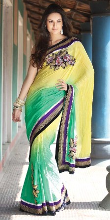 Double-Shaded-Lehenga-Saree