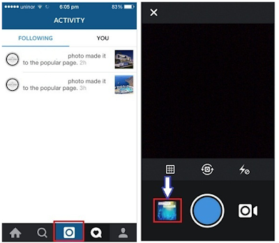 Cara menambah atau upload foto ke instagram dari iPhone, ini cara mudahnya