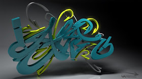 3D Graffiti, Graffiti Letters