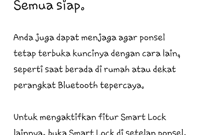 Fitur Smart Lock di Android yang Juga Ada Pada MIUI 9