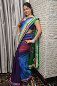 Anchor Chitralekha glamorous in saree-thumbnail-2