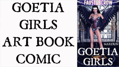 Goetia Girls Art Book Grimoire