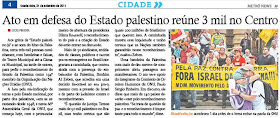 Ato histórico em São Paulo pelo Estado da Palestina Já - foto 2