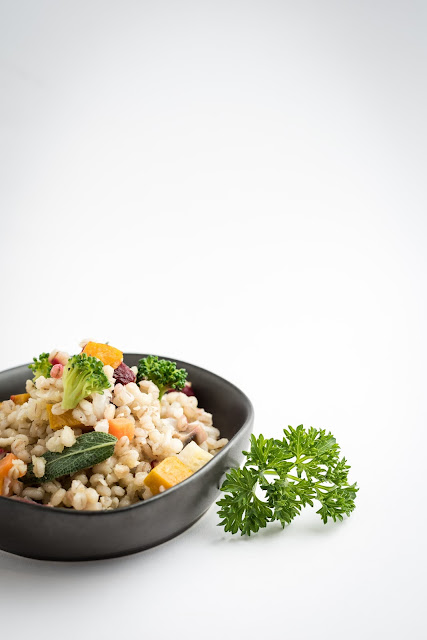Barley & winter vegetable Risotto-