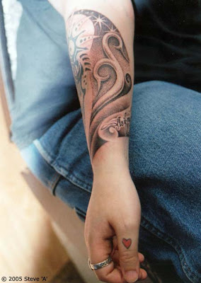 Trendy Tribal Armband Tattoo 2011