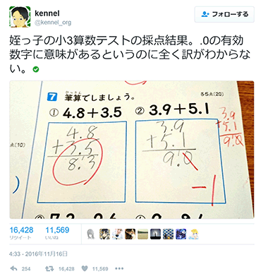 掛け算の順序をめぐって 小数の筆算でゼロを消すことの意味