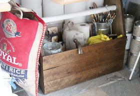 Wooden Paint Supply Tote Bliss-Ranch.com