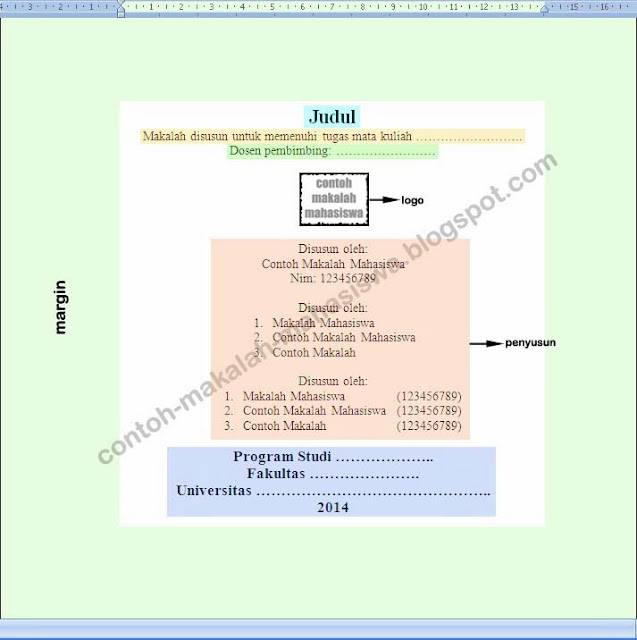 Download image Makalah Mahasiswa Blogspot Com 2013 11 Contoh Cover PC ...