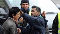 Shahrukh khan on the Sets of Don 2 in Germany