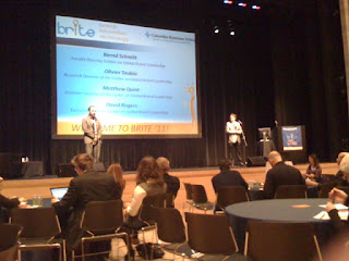 David Rogers, Schmitt open BRITE Conference '11