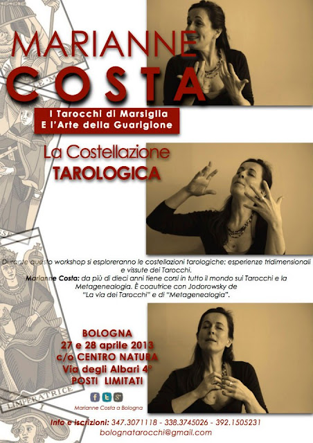 Marianne Costa volantino seminario Bologna