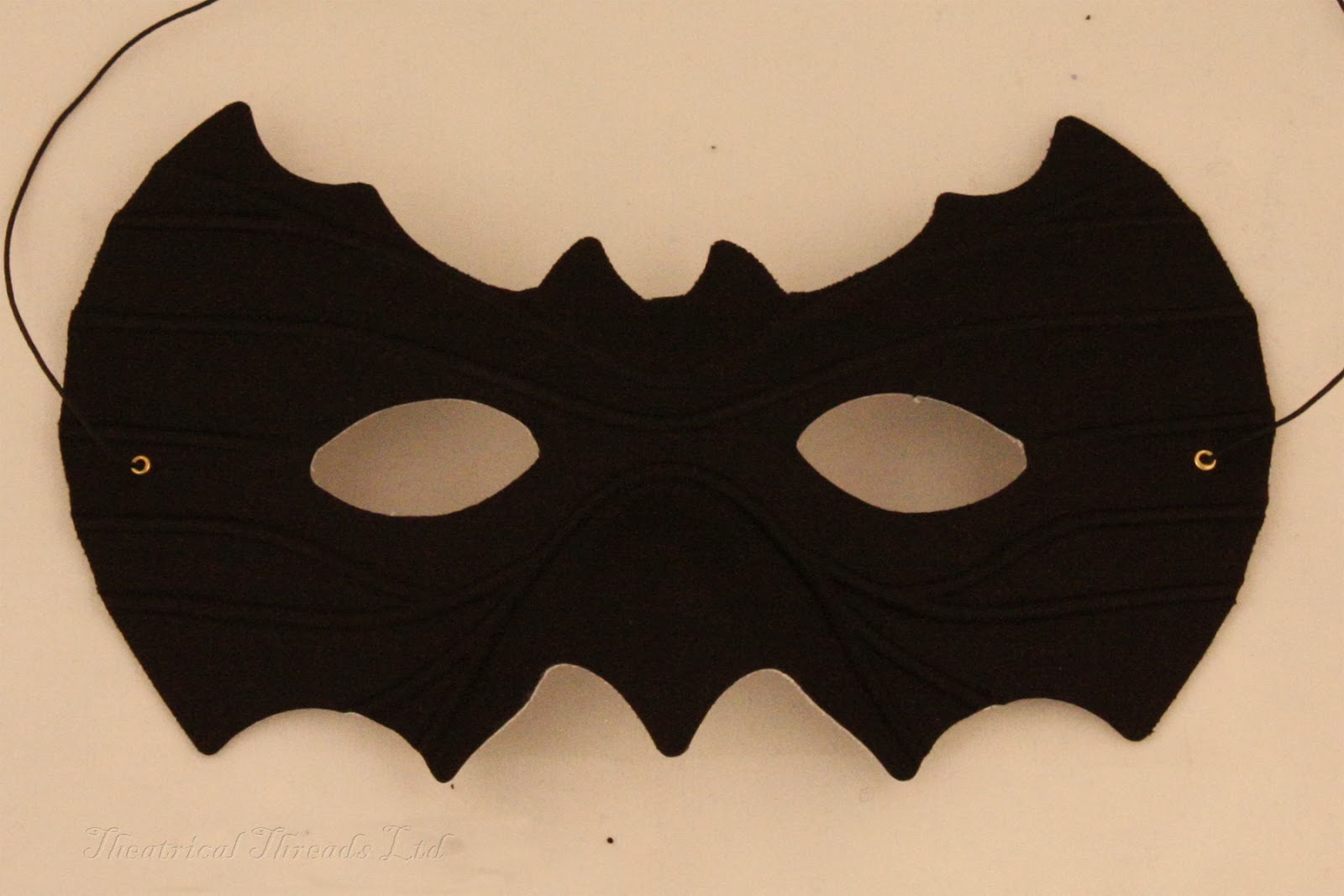Theatrical Threads: Halloween Bat Masks