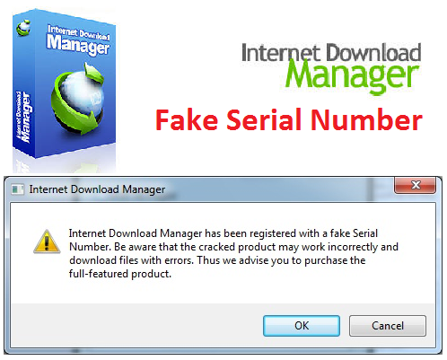 Cara Mengatasi Fake Serial Number Di Internet Download Manager