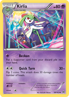 Kirlia BREAKthrough Pokemon Card