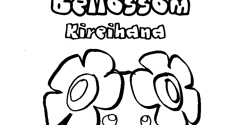 POKEMON COLORING PAGES: Bellossom Pokemon Coloring Page