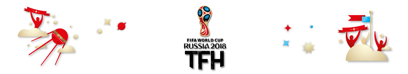 Mundial de Fútbol FIFA Rusia 2018 en TFH