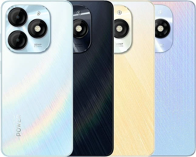 itel P55 colour variants.