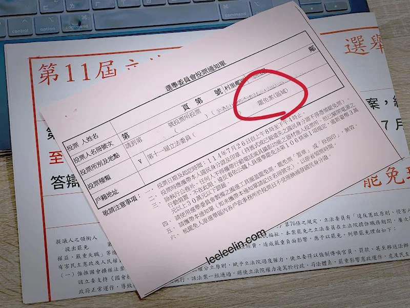 這場歷史性罷免選舉，我選擇留下紀錄也留下思考