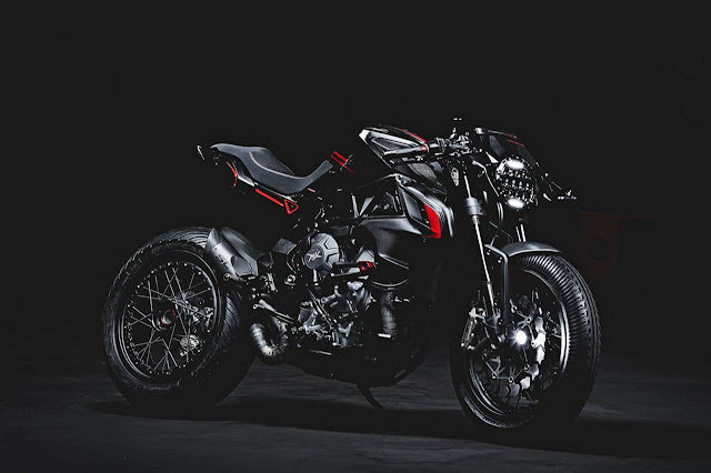 2017 MV Agusta Dragster 800 Blackout - #MVAgusta #Dragster #motorbikes #superbikes #bikes