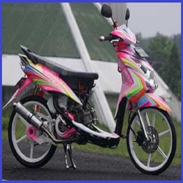  Modifikasi Mio Soul Warna Pink Modifikasi Motor Kawasaki 