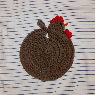Presina all'uncinetto  / Crochet potholder - lanaelegno.blogspot.it