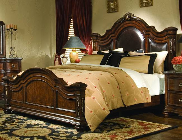 elegant Tuscan style furniture for bedroom