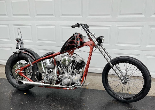 Harley Davidson Knucklehead By Vanilla Cycles