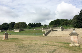 Crystal Palace Park terraces,  10 August 2016.