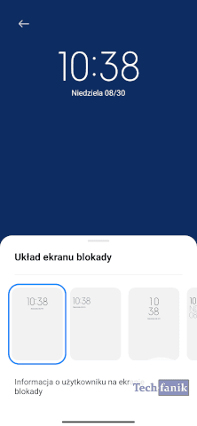 Jak zmienić zegar na ekranie blokady?