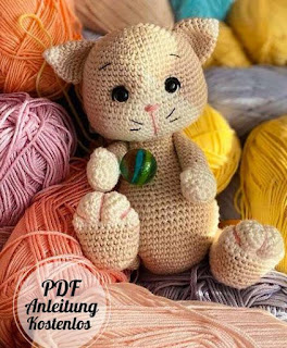 PATRON GRATIS GATO AMIGURUMI 53642