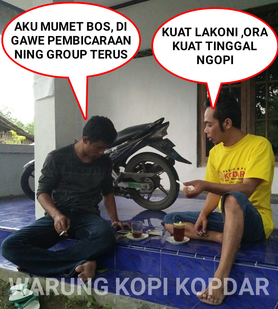 Gambar Lucu Lg Ngopi Dp Bbm Lucu