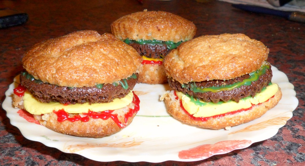 Cheeseburger Cupcake