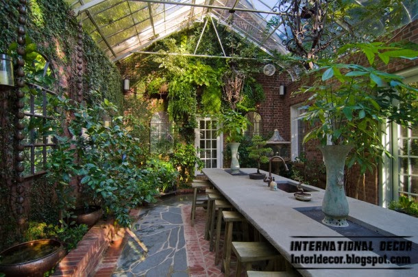 winter garden decorating ideas and trends, places to care