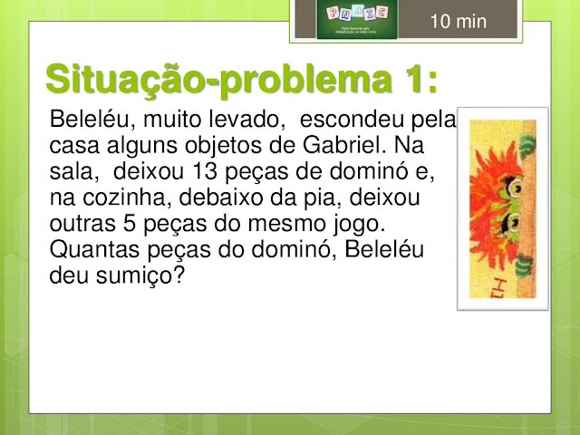 situação problema matematica