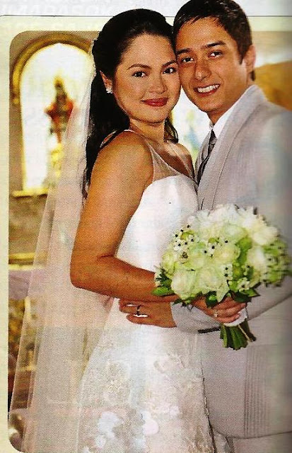 celebrity bride Judy Ann Santos