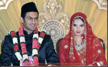 6Sania Mirza,Shohib Malik wedding pics