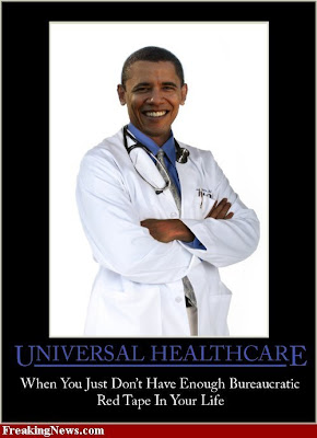 Obama Universal healthcare with more bureaucratic red tape