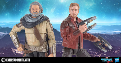 Guardians of the Galaxy Vol. 2 Star-Lord & Ego Marvel Legends 6” Action Figure 2 Pack