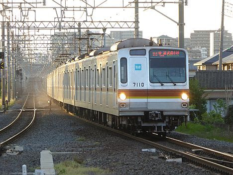 東武東上線　普通　武蔵小杉行き1　東京メトロ7000系