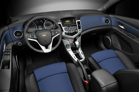 Chevrolet Cruze Interior. Chevrolet Cruze Interior